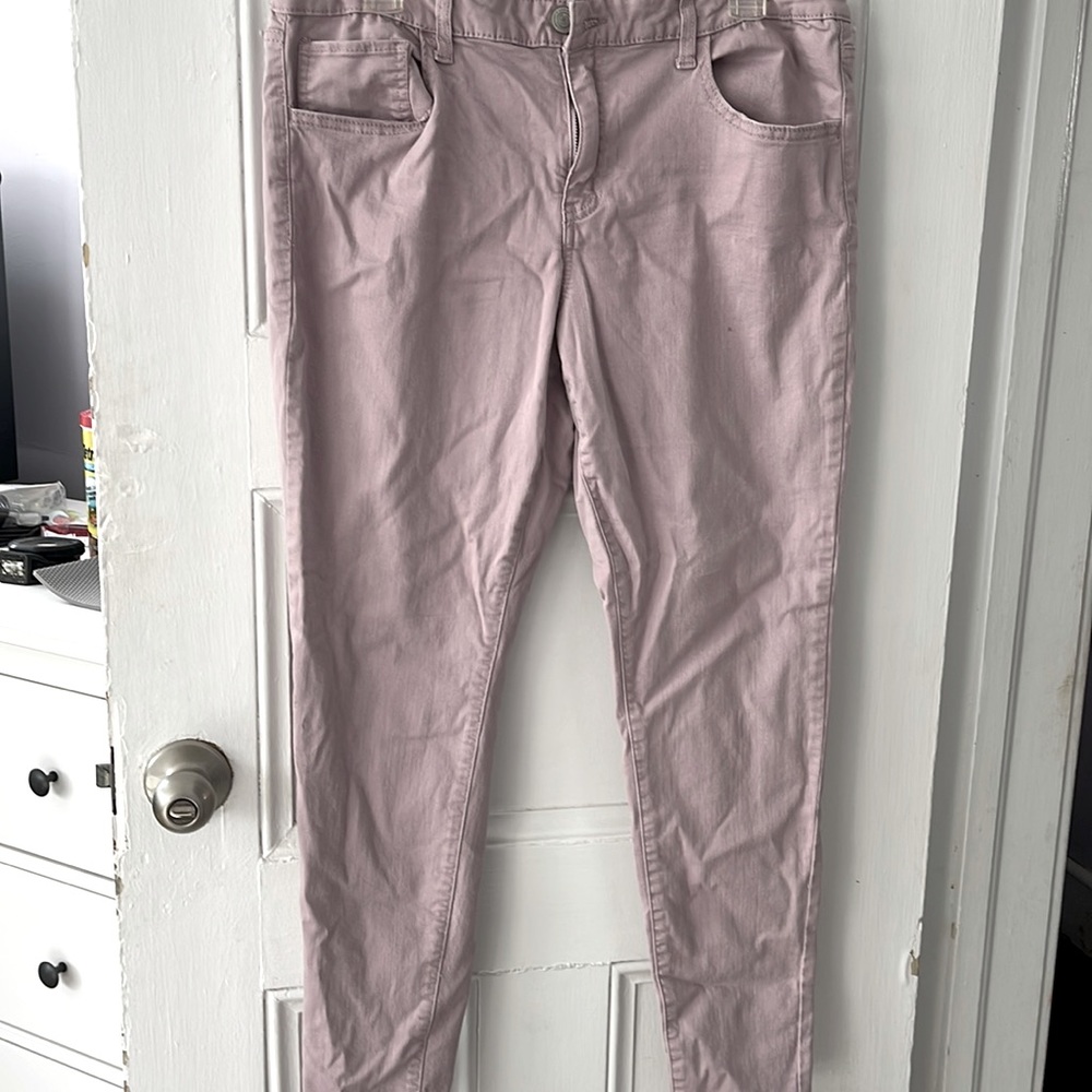 Low rise jeggings
